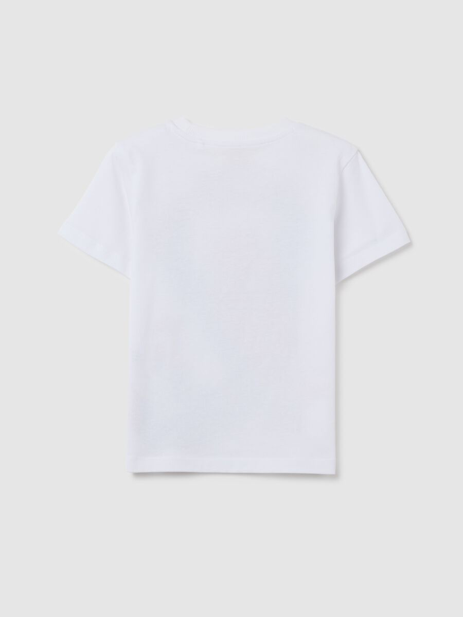 White T-shirt with Spider-Man print_1