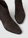 Brown low-heel genuine leather ankle boots_1