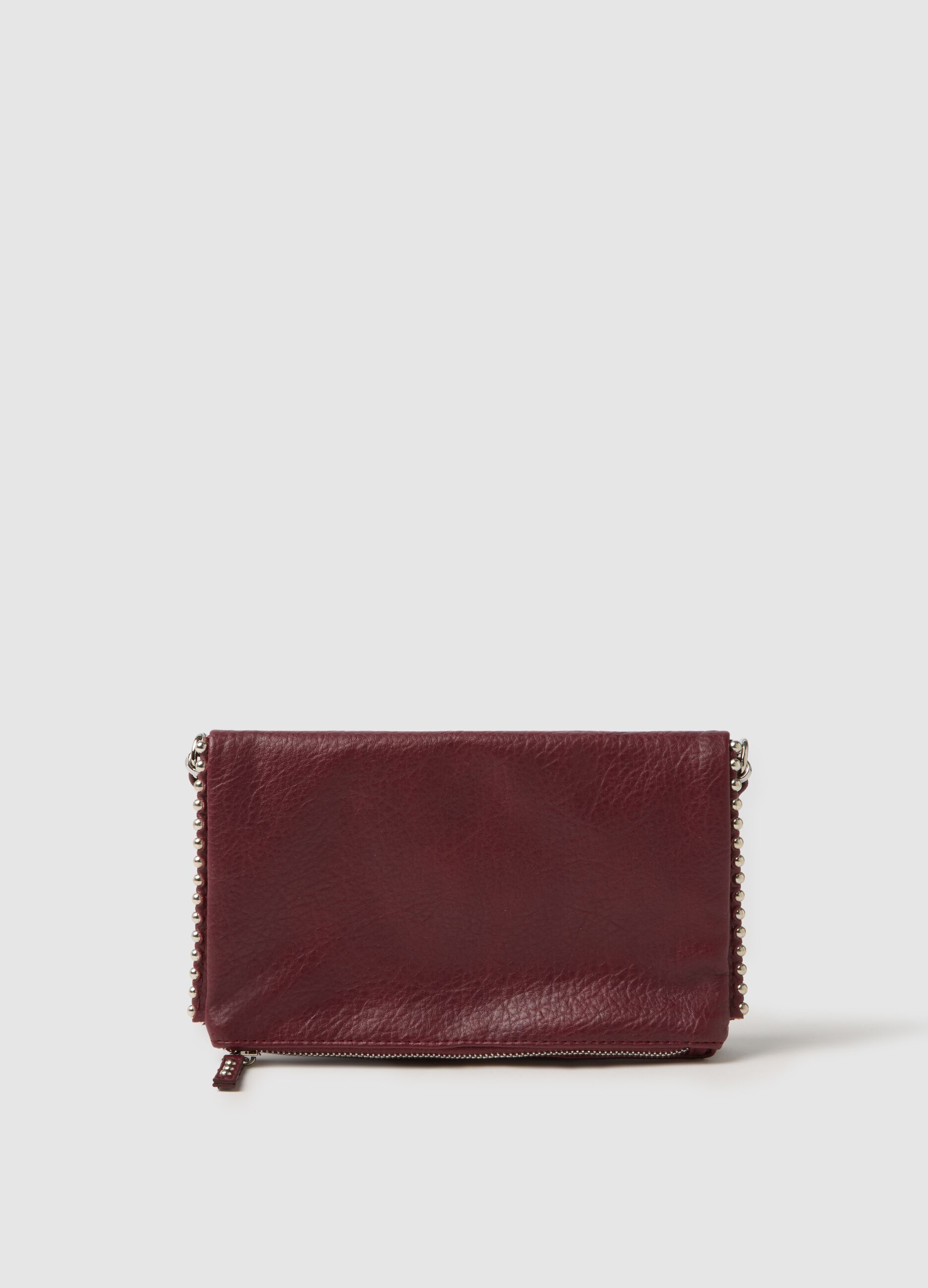 Red Clutch with Chain