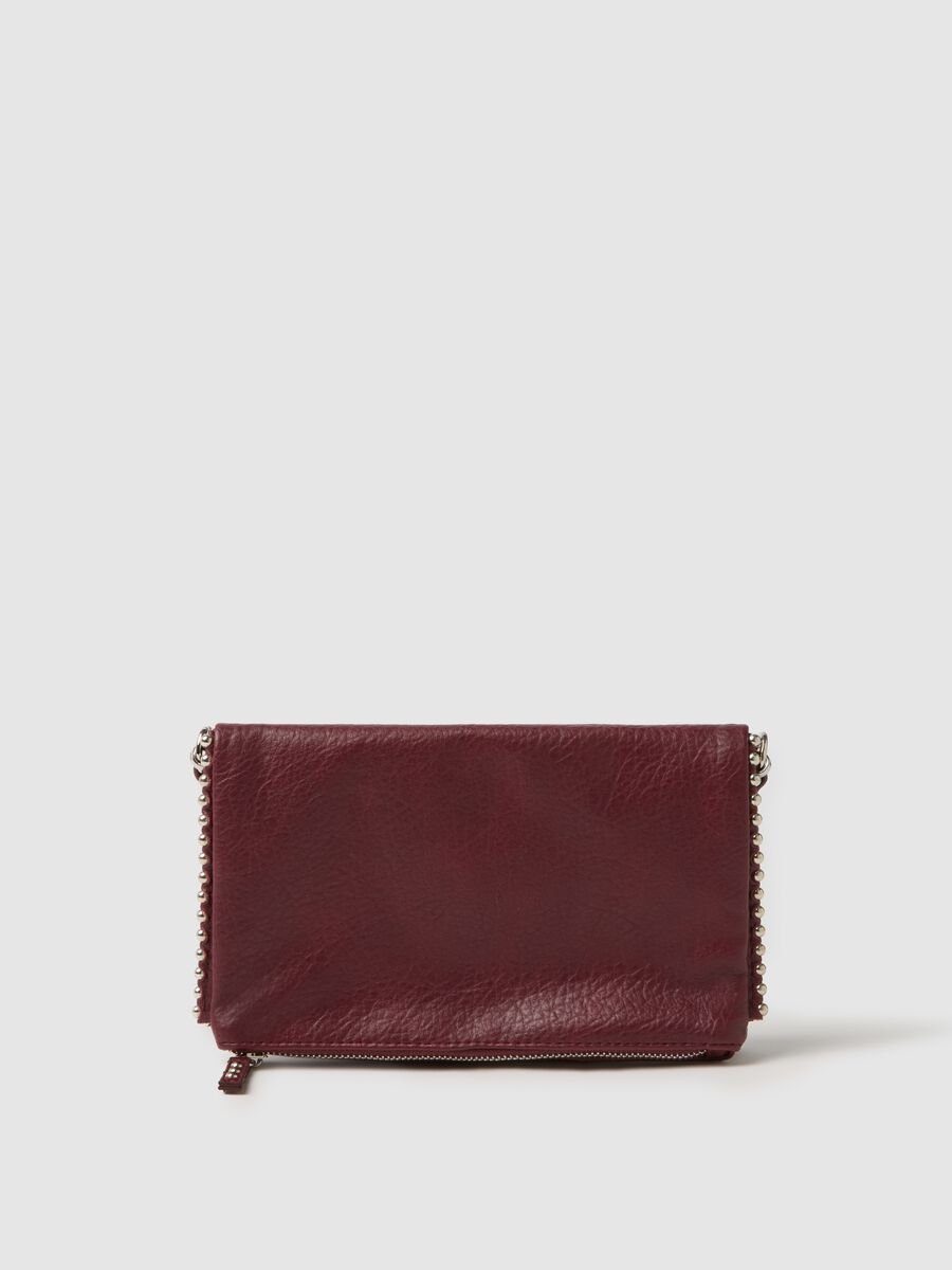 Red Clutch with Chain_0