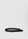 Black belt with matte buckle_0