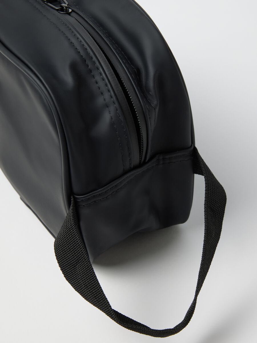 Black Bag in Mixed Fabric_2