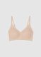 Beige Lace Bra with Removable Padding_4