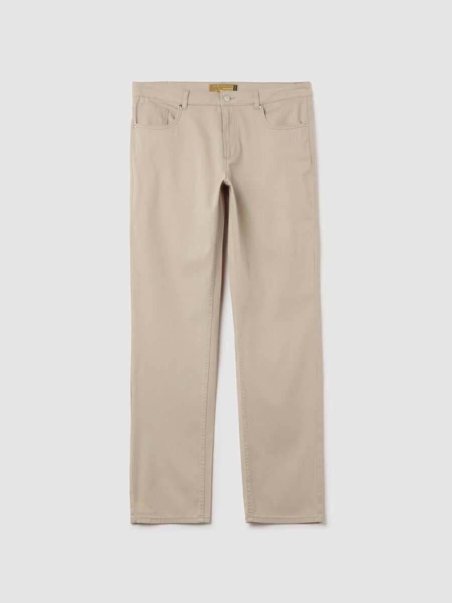 Slim-fit trousers with five pockets_4
