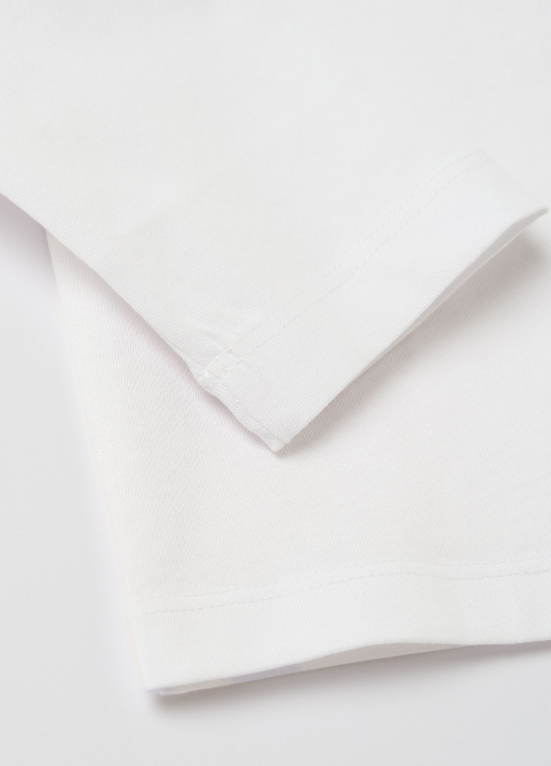 Long-sleeved T-shirt in cotton