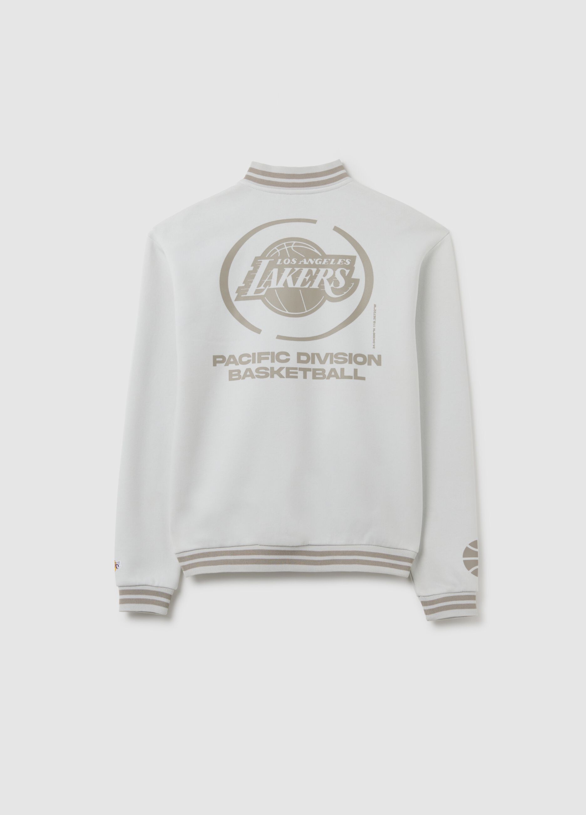 Felpa da bambino regular fit con stampa Lakers