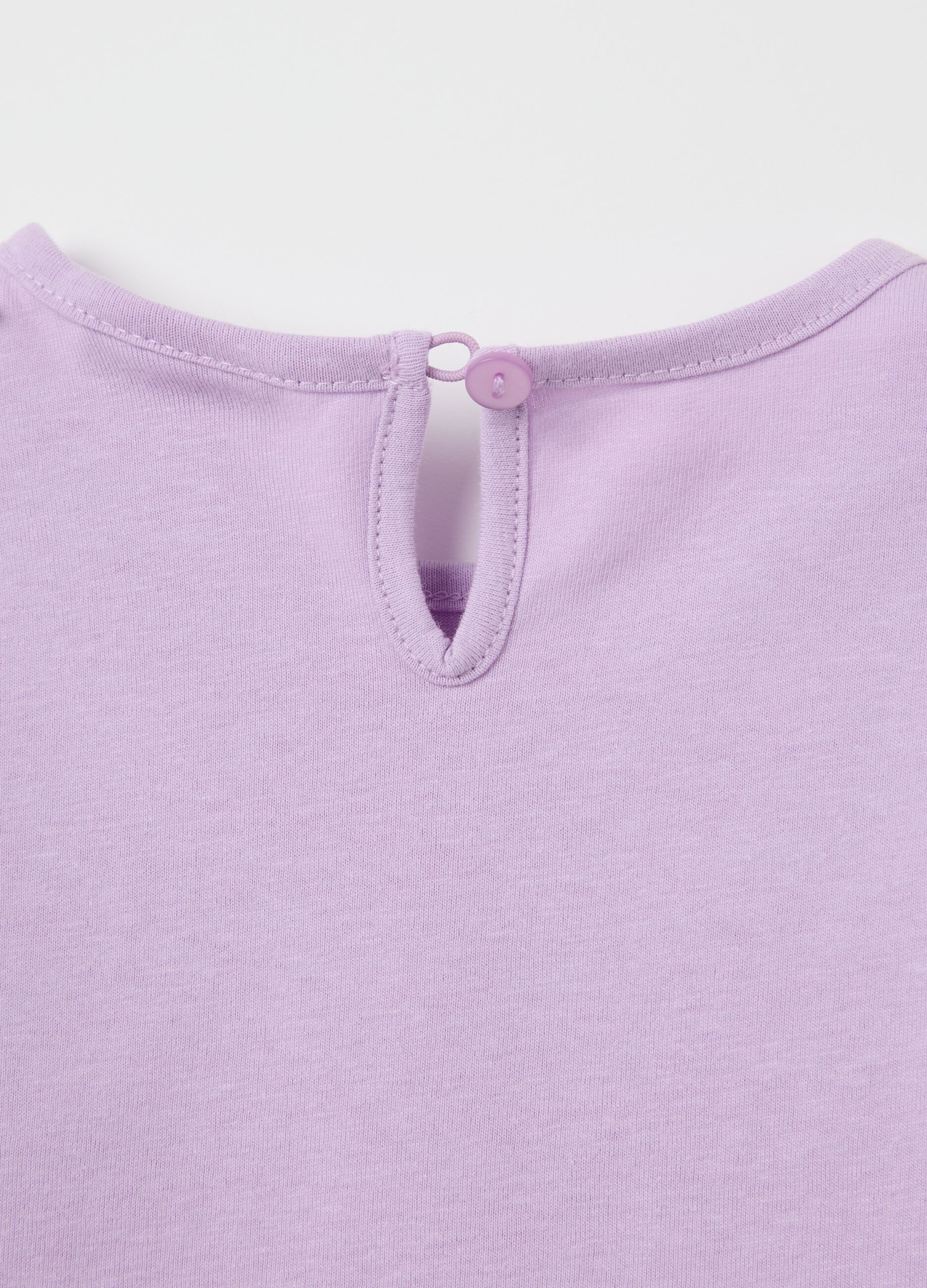 Cotton T-shirt with print