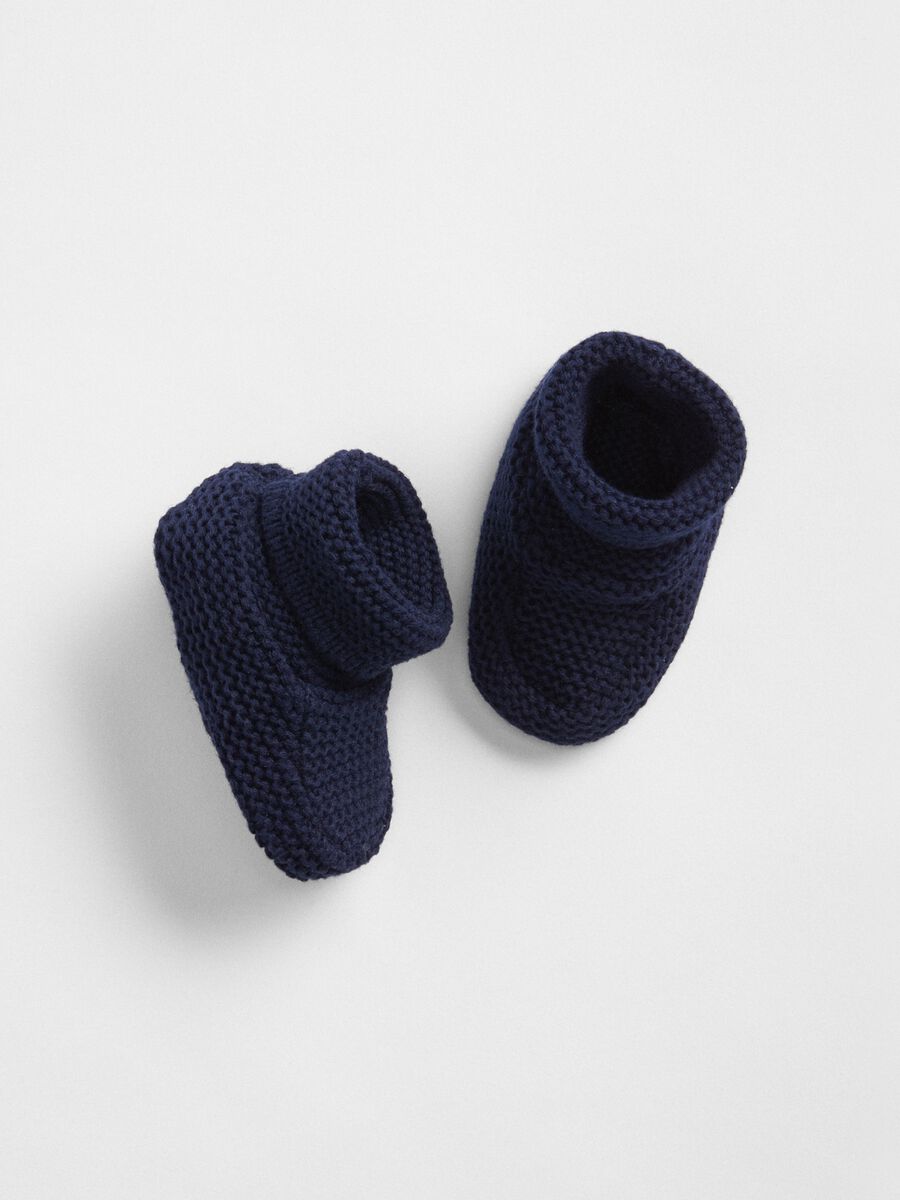 Knitted booties_0