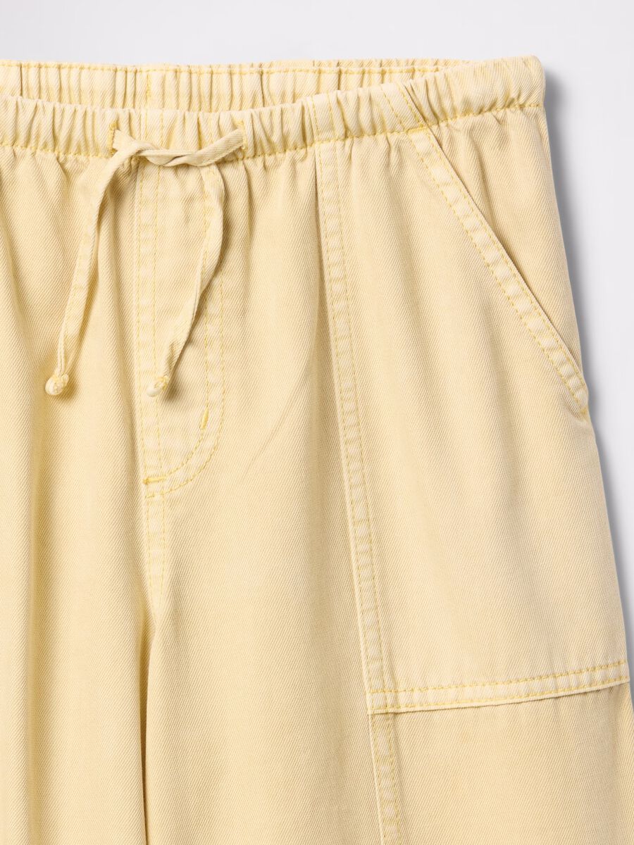 Pantaloni a gamba larga con coulisse_4