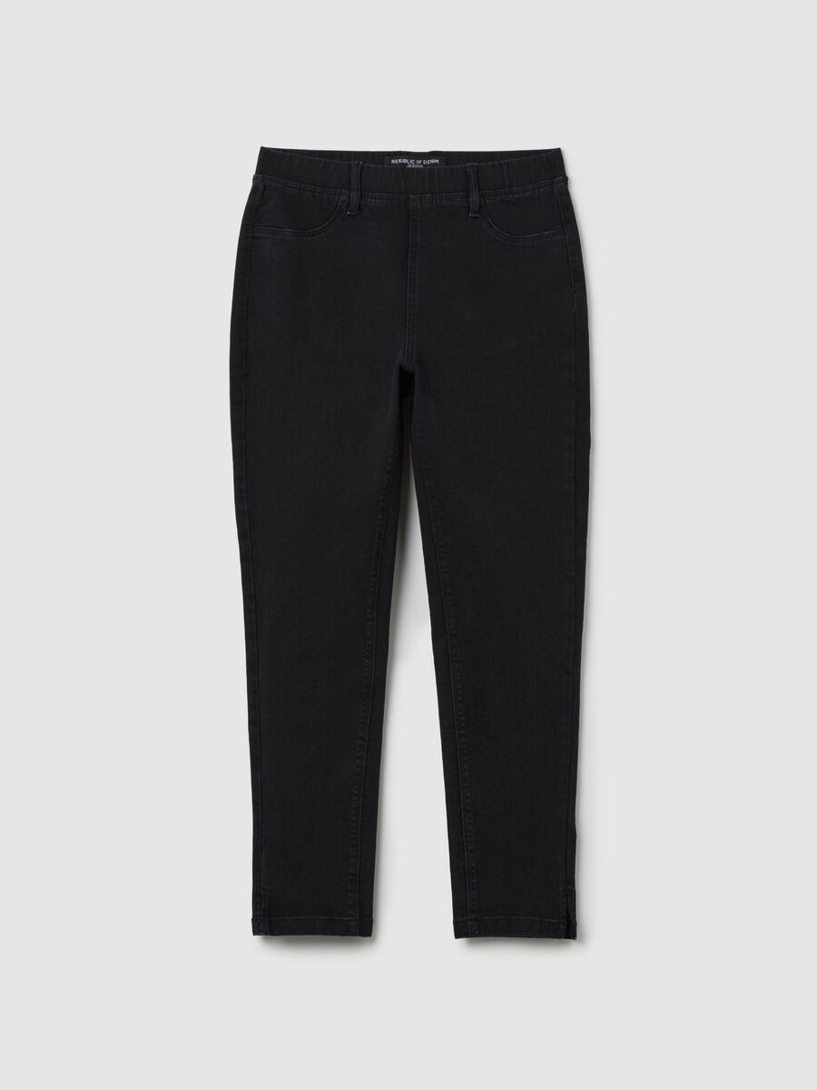 Black Stretch Skinny Jeans Ovs_4