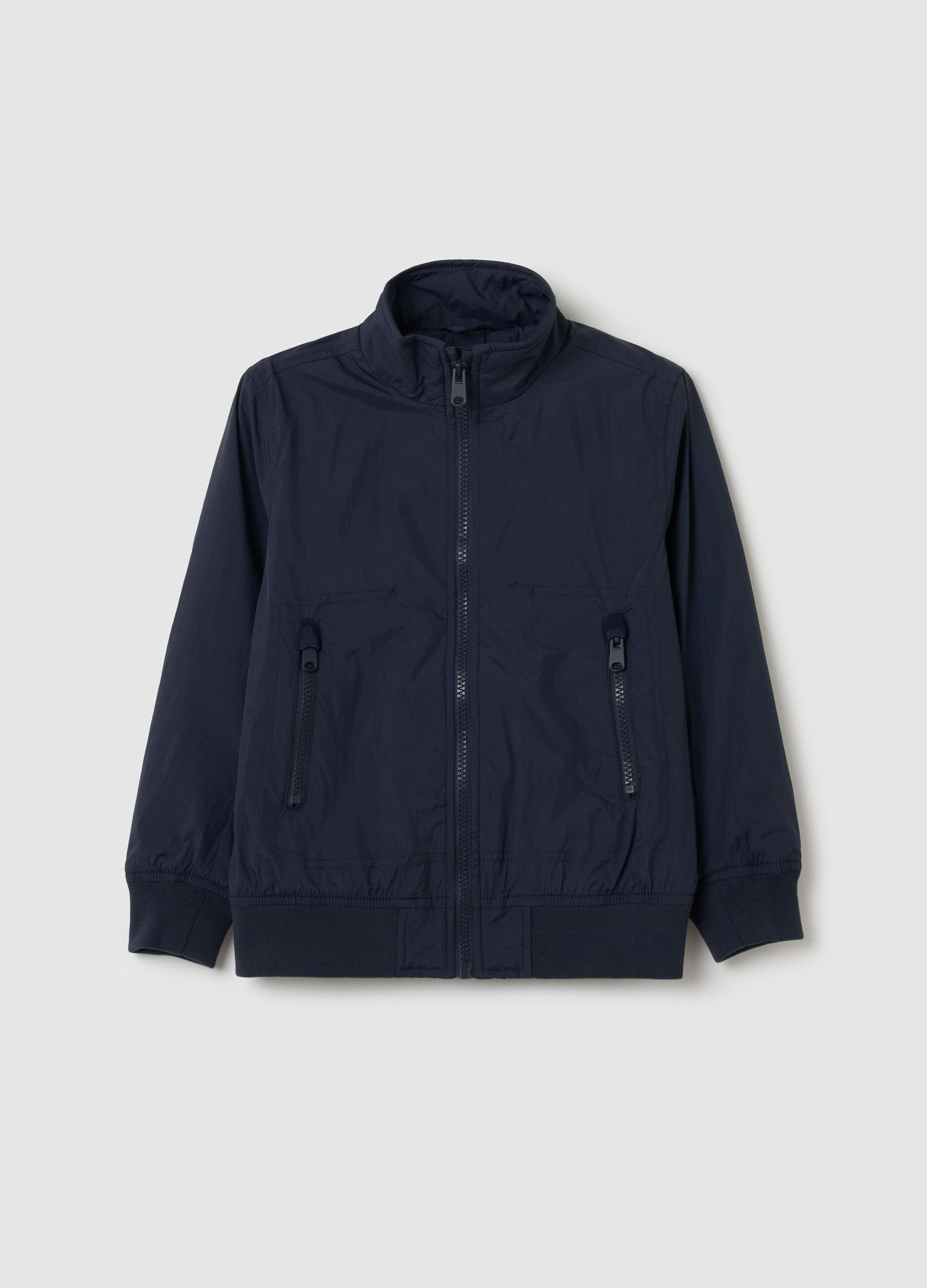 "Sailor Club” full-zip waterproof jacket