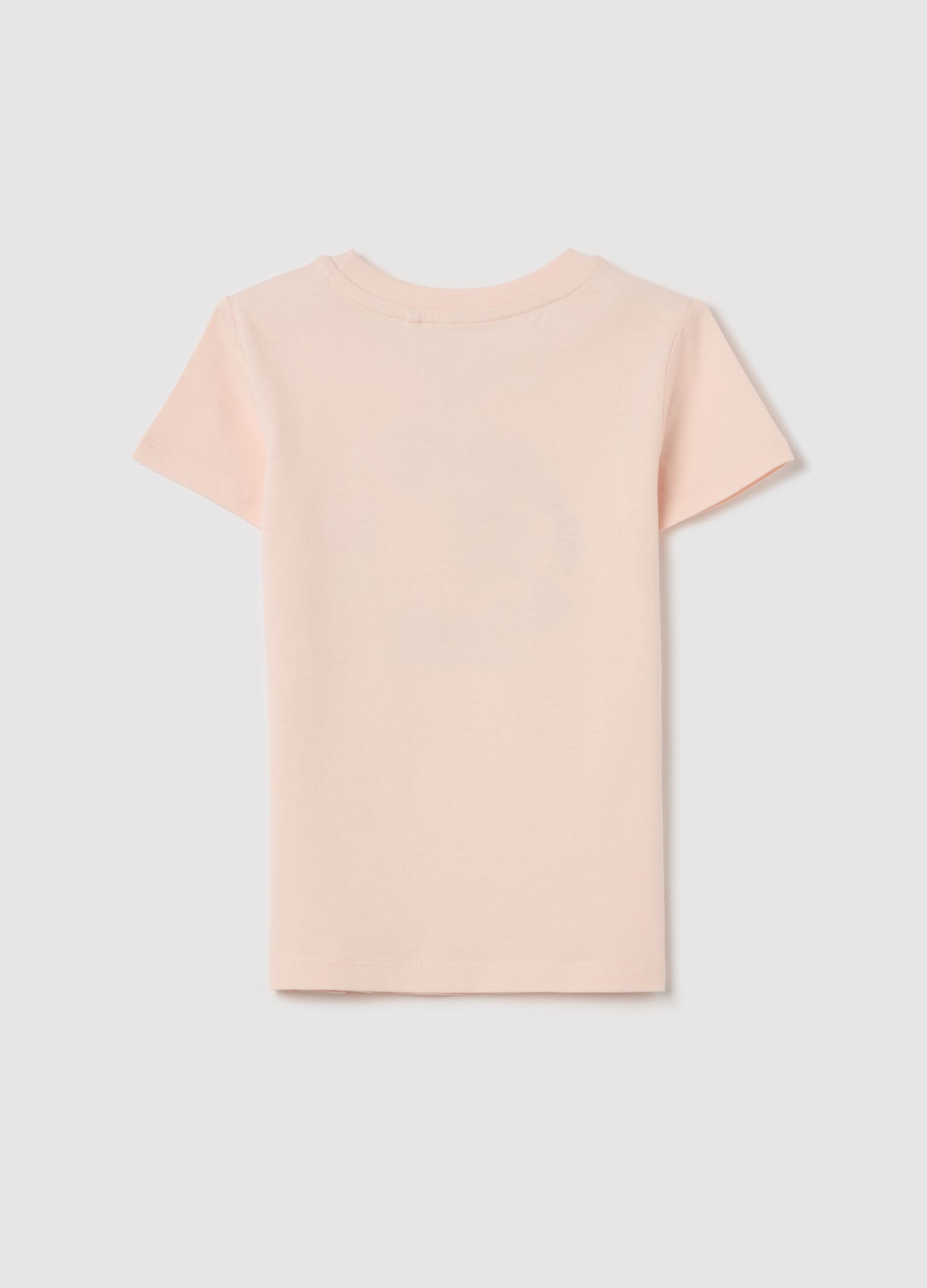 Cotton T-shirt with print