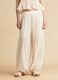 Relaxed-fit white pure cotton jogger trousers_1