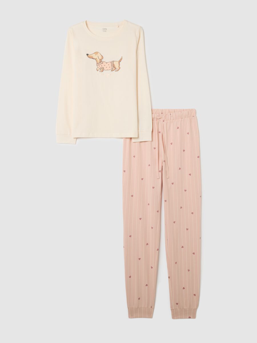 Pigiama in puro cotone multicolor regular fit_4