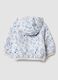 Multicolour floral hooded jacket for baby girl_1