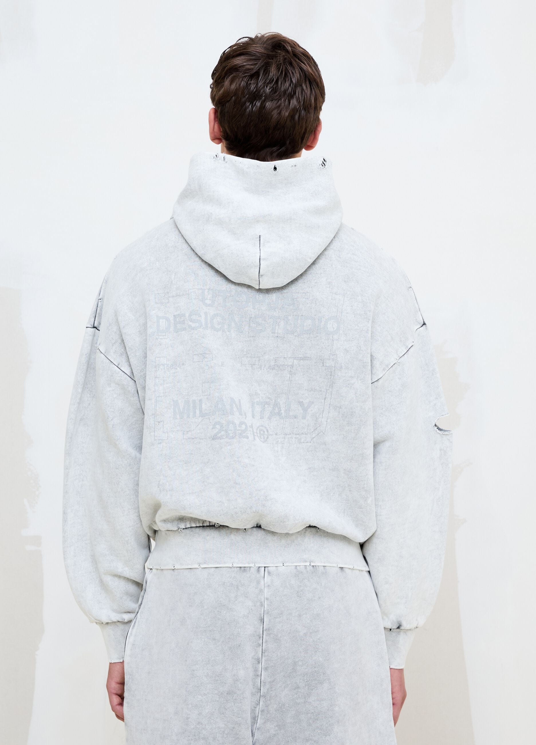 Washed Moonstone Hoodie