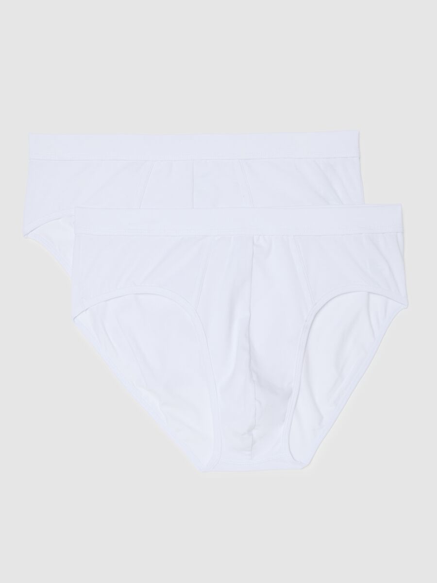 Bipack slip bianchi in cotone elasticizzato regular fit_4