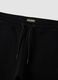 Black joggers in pure organic cotton_1
