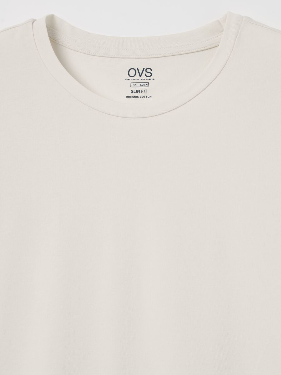 Slim-fit T-shirt in organic cotton_1