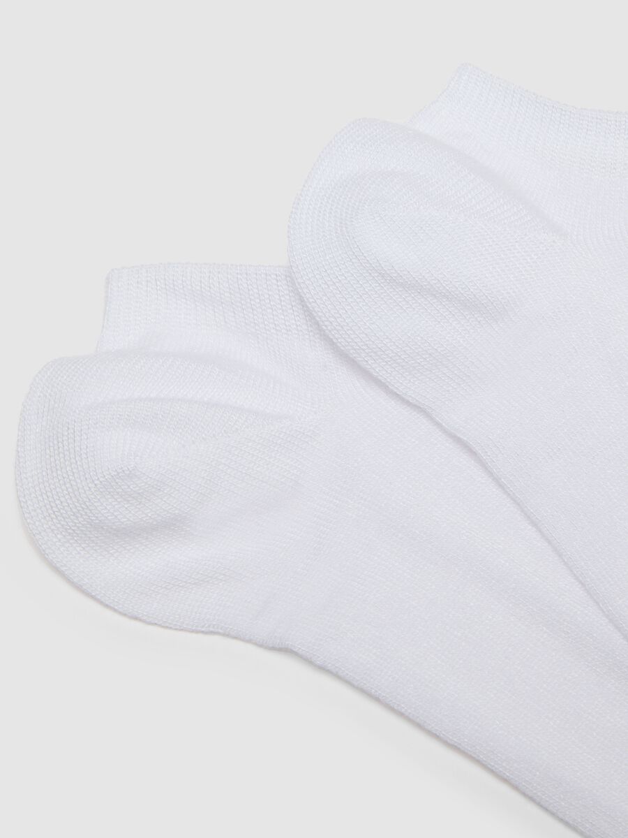 Tripack white ankle sports socks_1