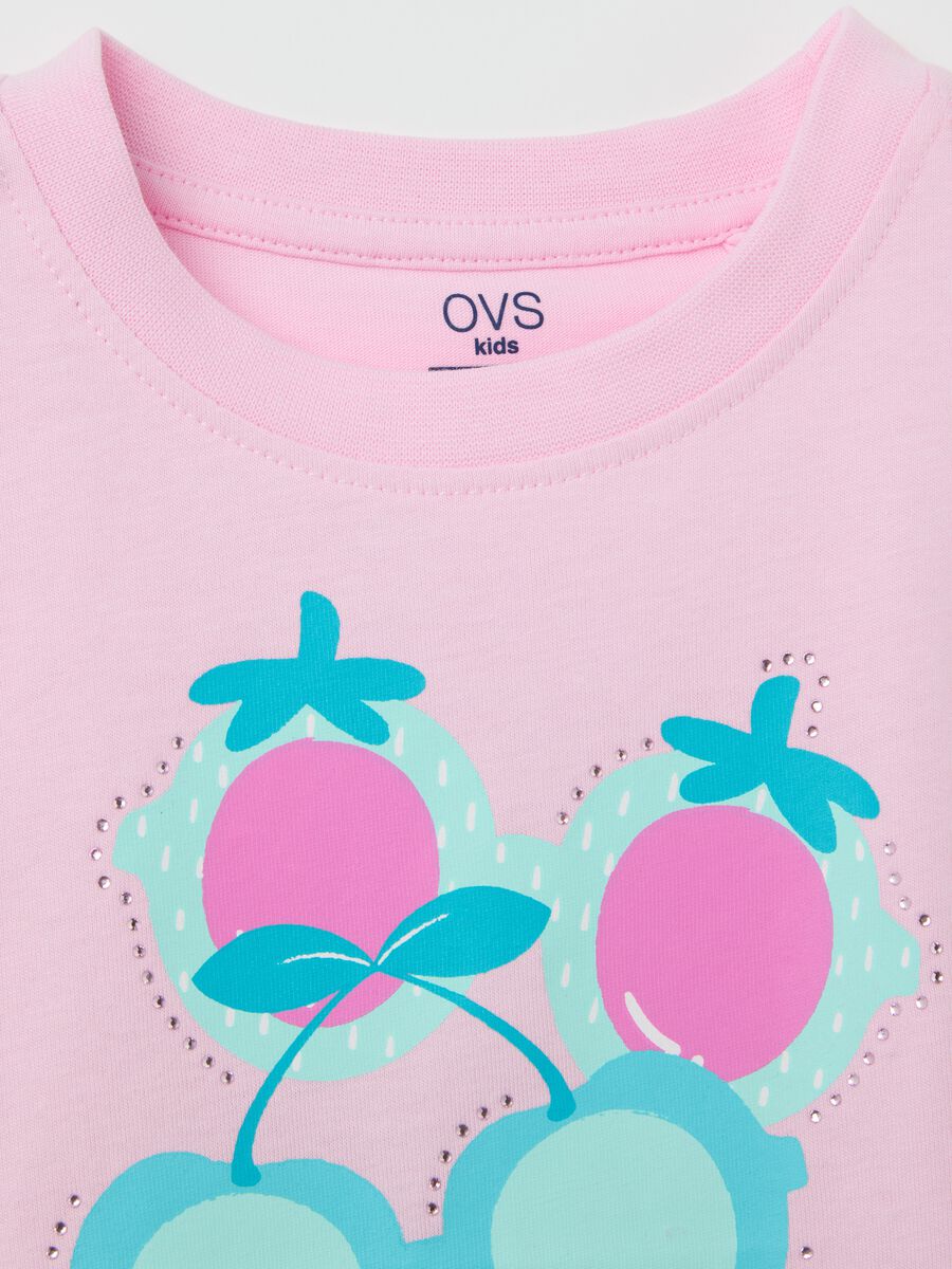 Pink T-shirt with Tropi-Cool print_3