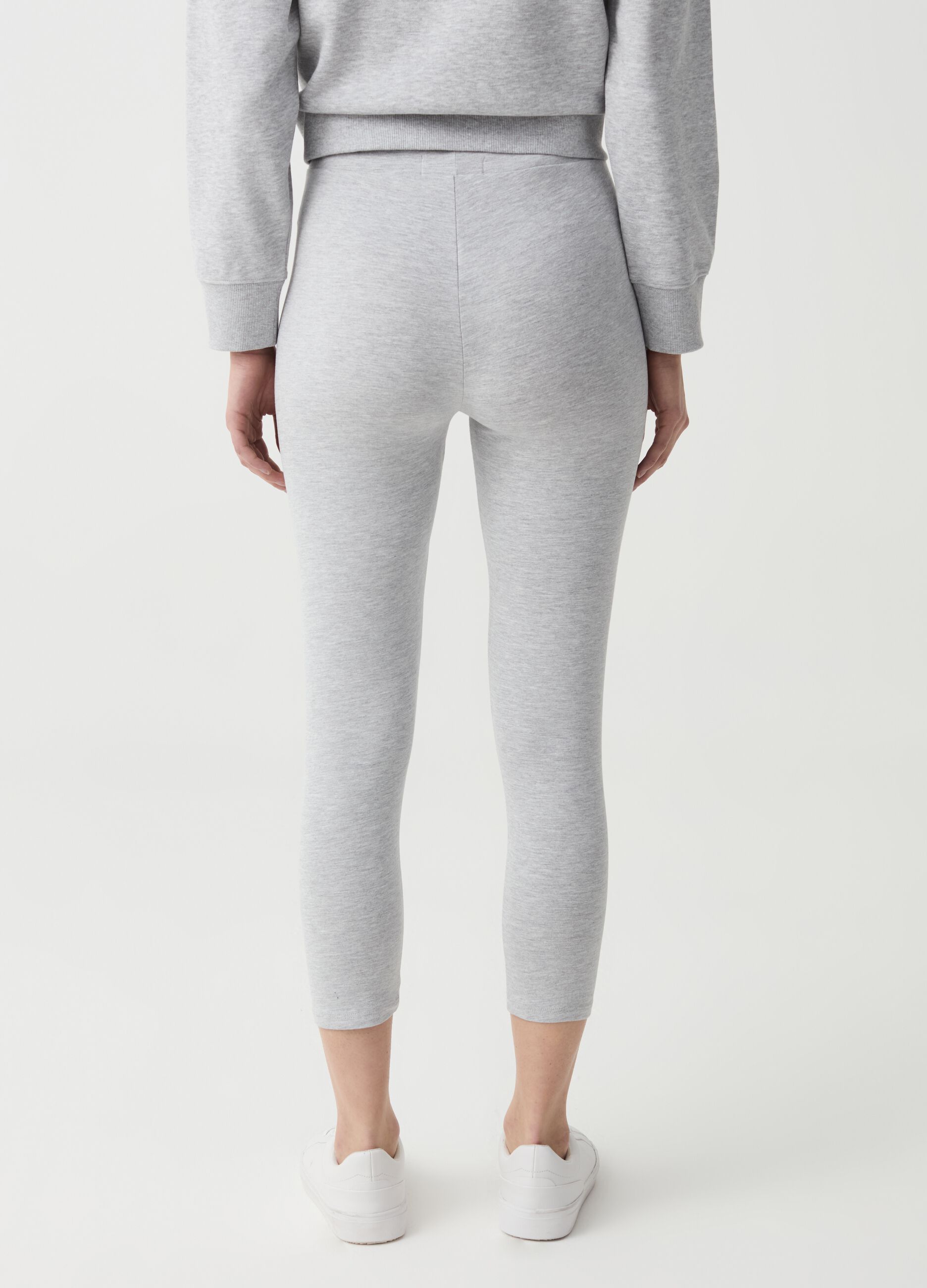 Essential stretch cropped leggings