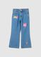 Straight-fit jeans with patch and embroidery_0