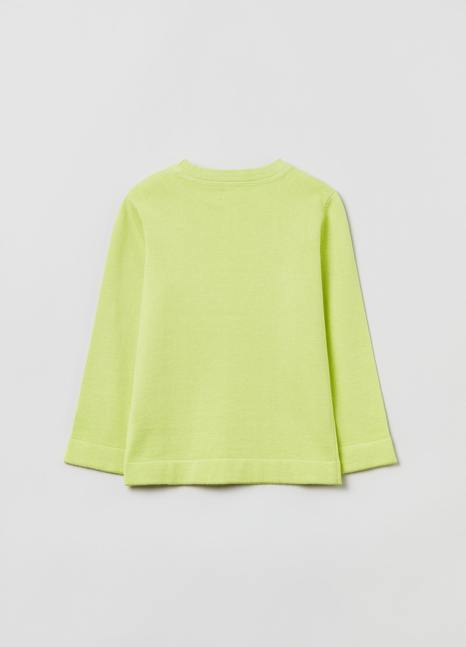 Pullover girocollo in cotone_1