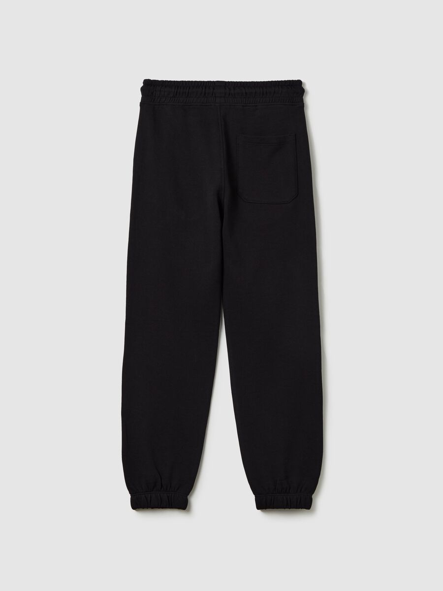 Essential fleece joggers with drawstring_4