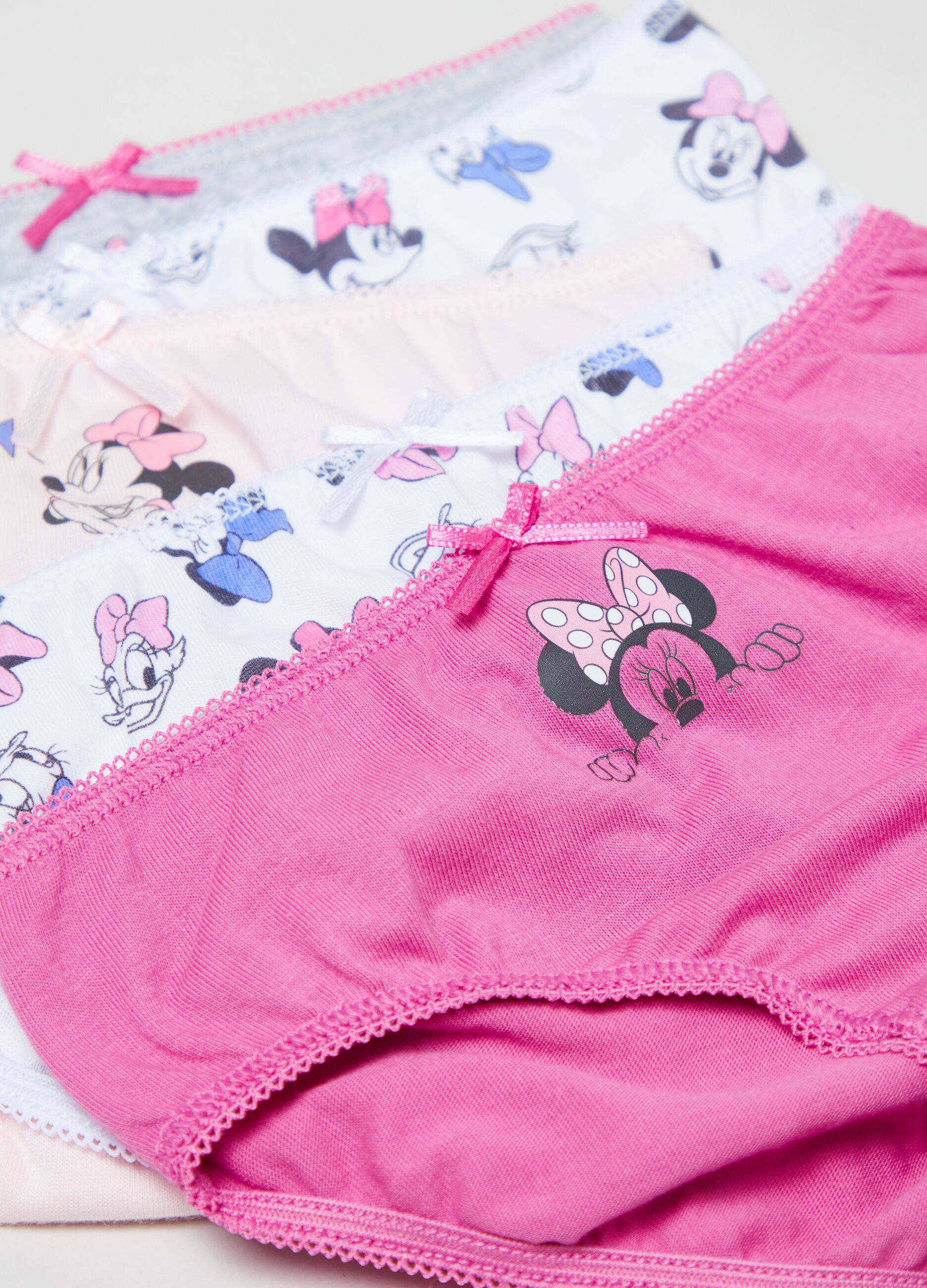 Set cinque slip stampa Minnie e Paperina _2