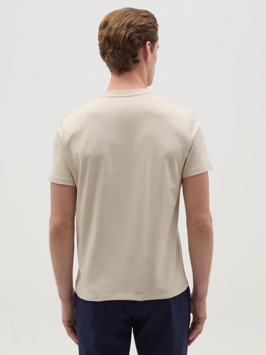 T-shirt with technical fabric_2