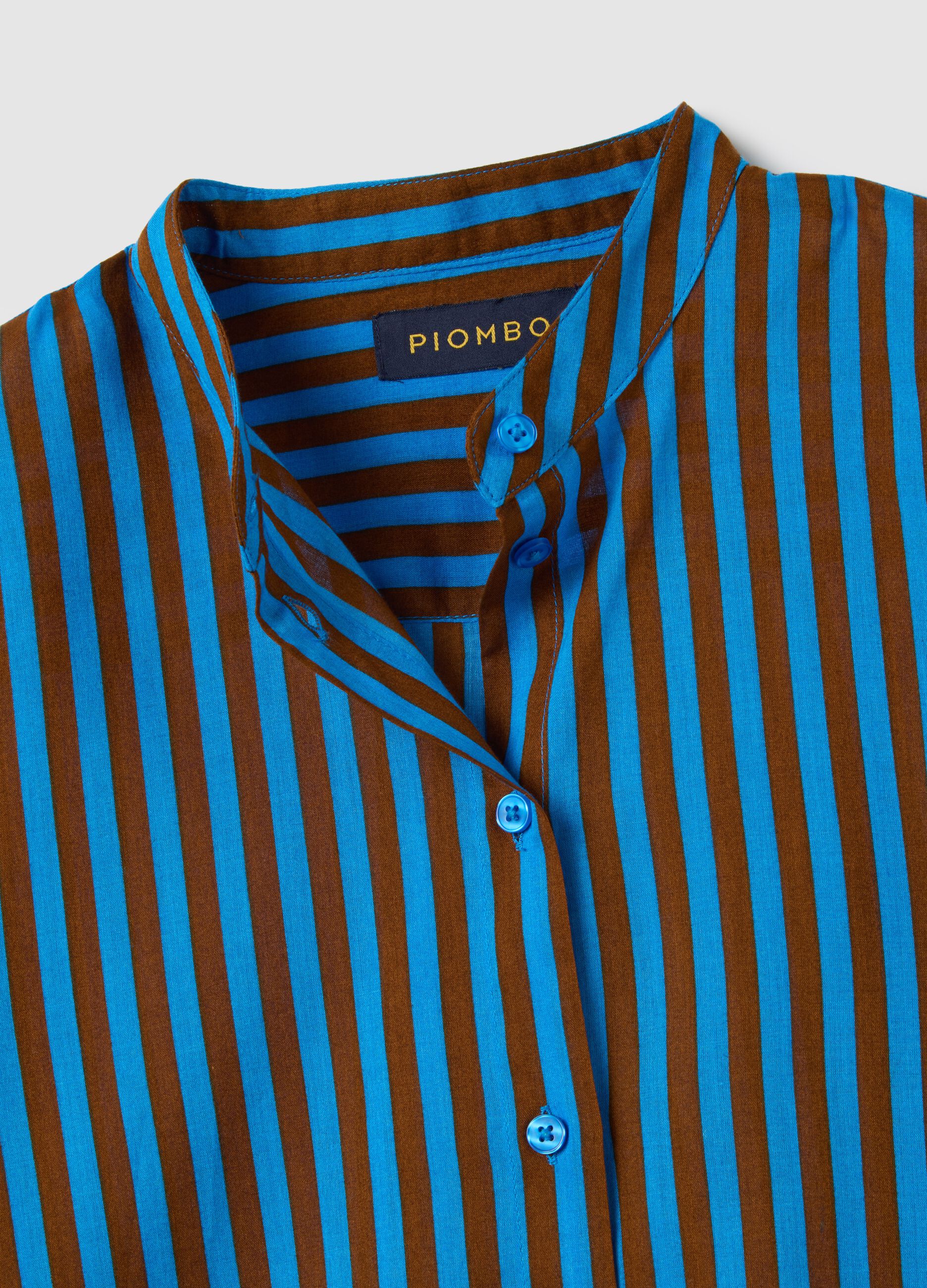 Multicolour pure cotton regular fit shirt