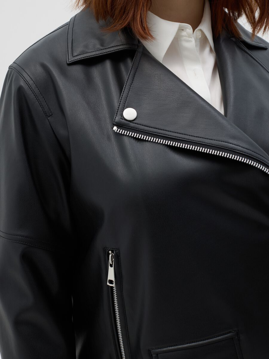 Curvy oversized biker jacket_2