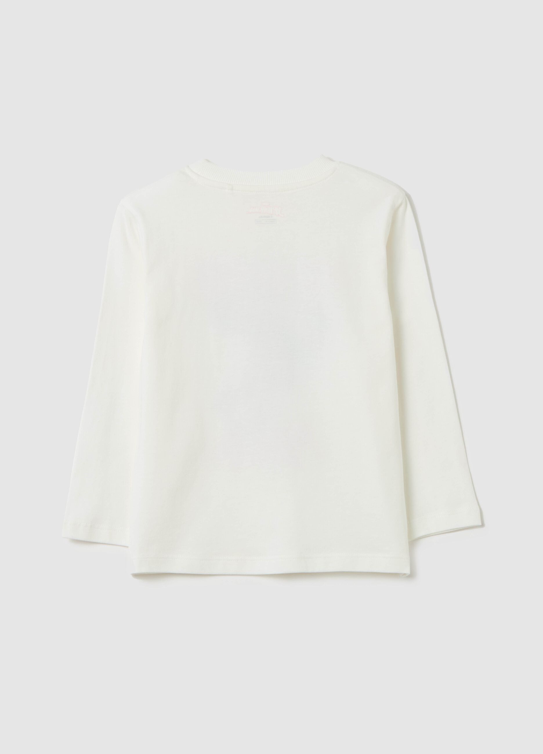 Long-sleeved T-shirt with Spider-Man print