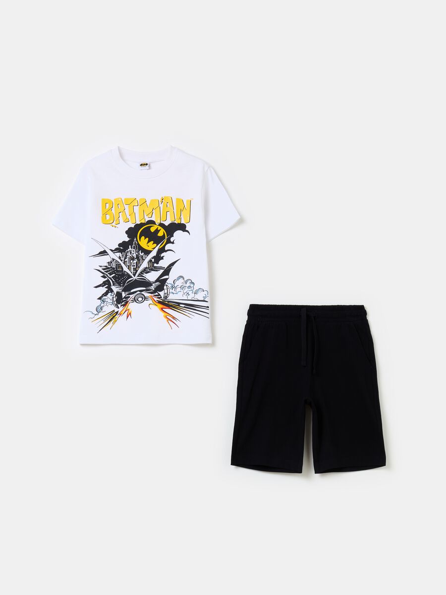 Cotton jogging set with Batman print_0