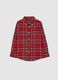 Multicolour check cotton children's shirt regular fit_0
