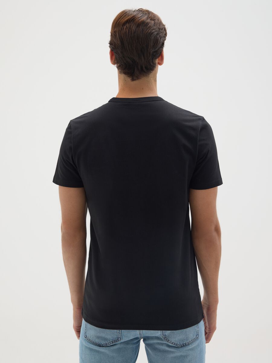 Black Pure Cotton T-shirt_2