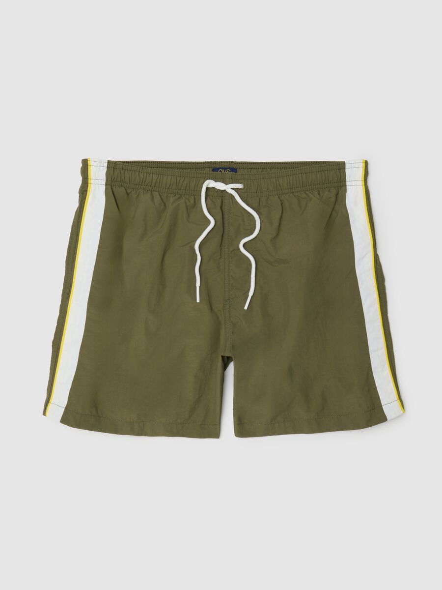 Men's Multicolour Blend Regular Fit Shorts_0