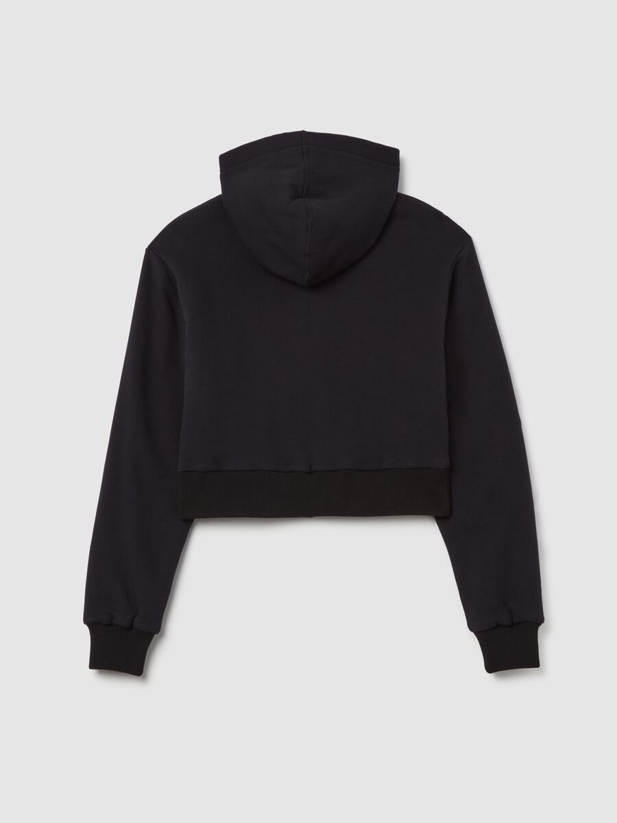 Teddy Zip Hoodie Grey Mélange_6