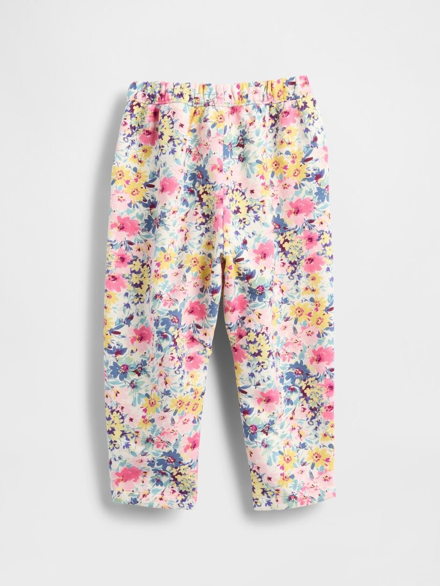 Pantaloni multicolor in cotone_0