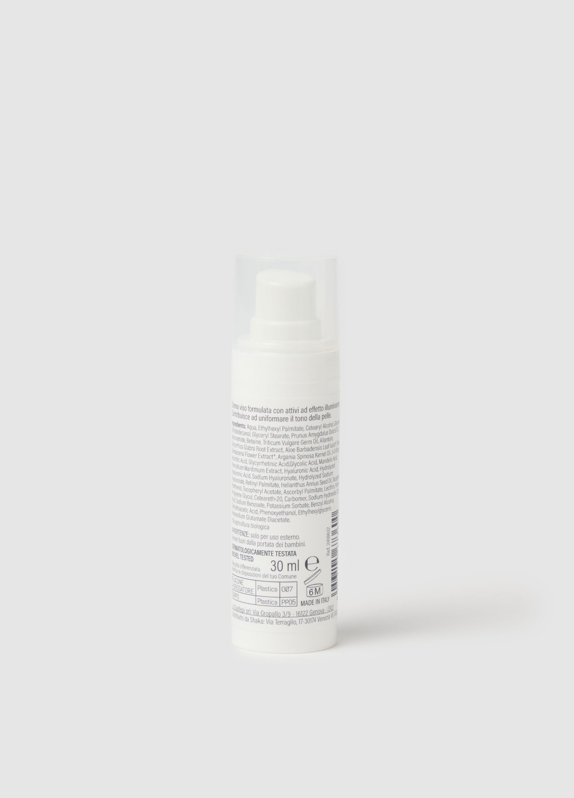 Travel size face cream with Vitamin C - Korean skincare