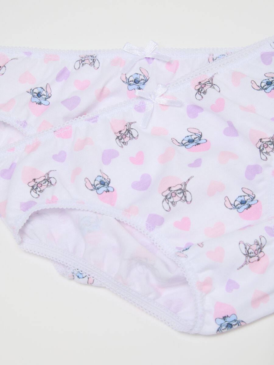 Multipack of girls' briefs in pure cotton, multicolour regular fit_2
