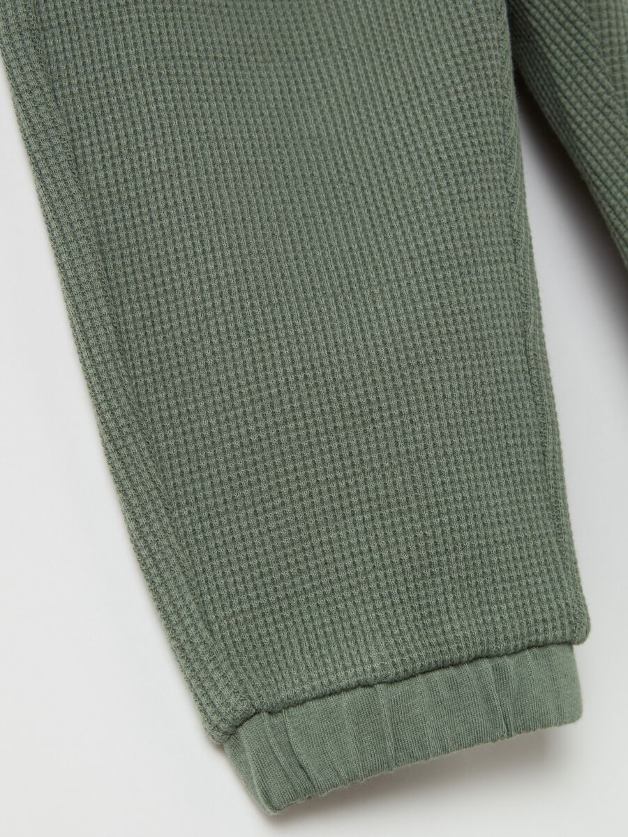 Waffle-weave joggers_3
