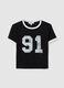 Women's multi-colour stretch cotton T-shirt_4