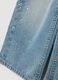Pure cotton straight-fit denim jeans with rhinestones_3