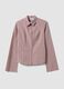 Pink checked slim-fit pure cotton poplin shirt_0