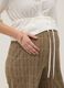 Brown maternity trousers relaxed fit_3