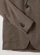 Regular fit brown checked blazer with buttons_5