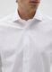 Men's pure cotton white slim fit shirt_2