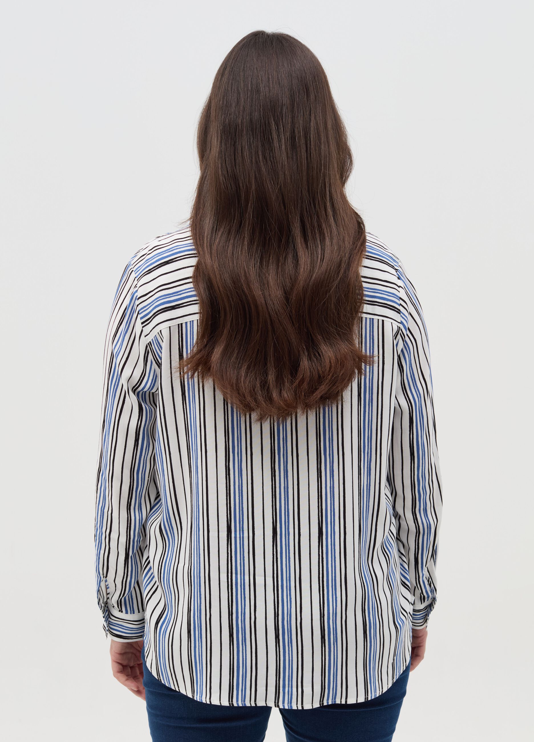 Camicia in viscosa Curvy